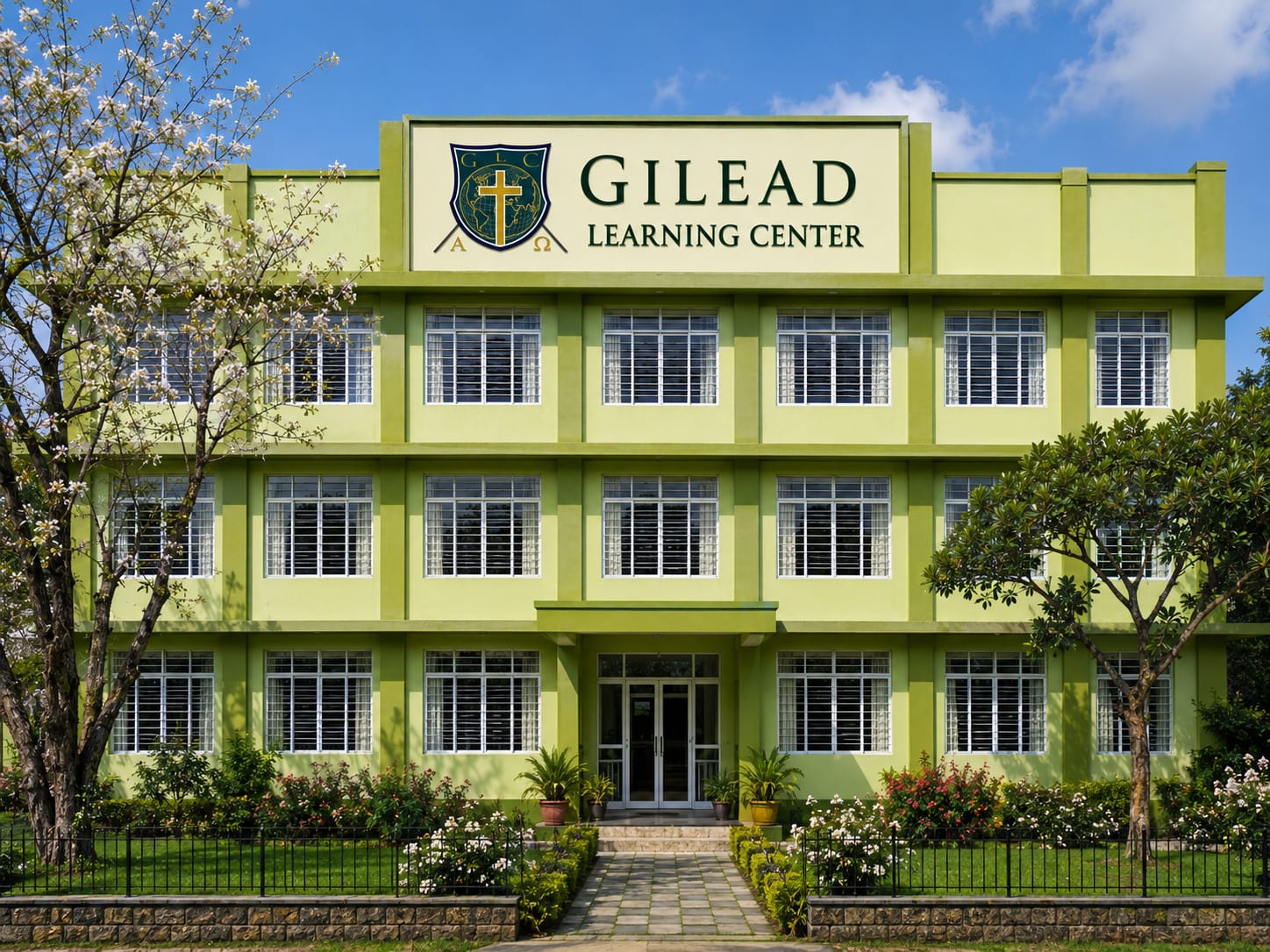 GLC Shillong school building